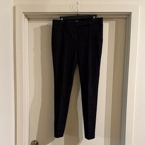 Black Plaid Trousers